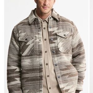 Jachs NY Sherpa Lined Wool Blend Jacket